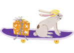 Skateboard Bunny_flip-1